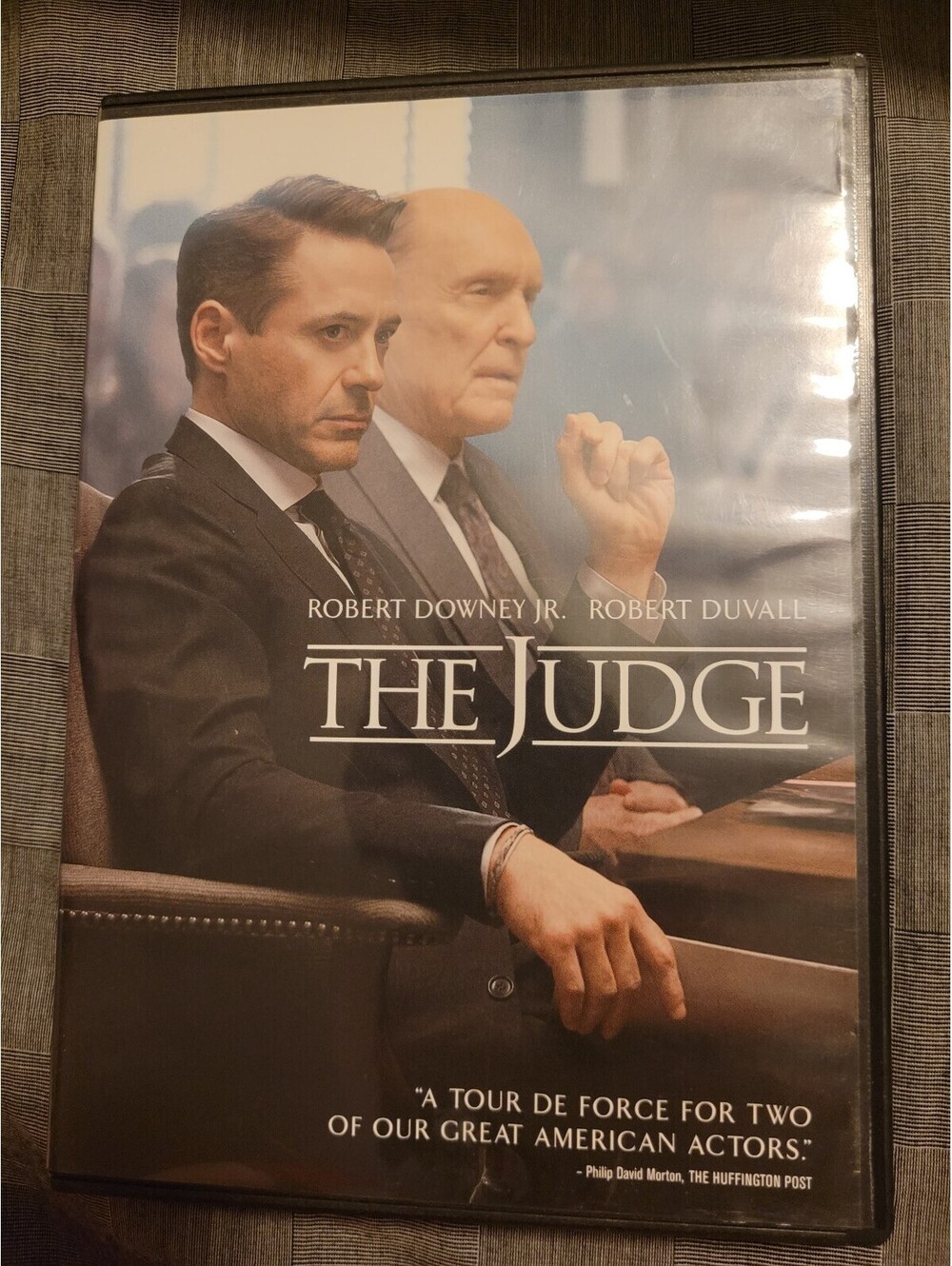 The Judge DVD 2014 Robert Downey Jr Robert Duvall Courtroom Drama Movie